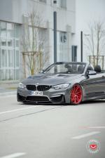 BMW M4 Convertible on Vossen Wheels (VPS-314T) 2017 года